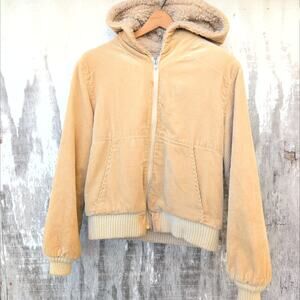 Vintage Andy Johns Corduroy Bomber Chore FarmWorn Jacket Women's Size13 (Fits L)